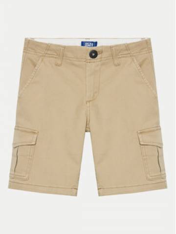 Jack&Jones Junior Шорти з тканини 12182856 Бежевий Cargo Fit Jack&Jones Junior Шорти з тканини 12182856 Бежевий Cargo Fit