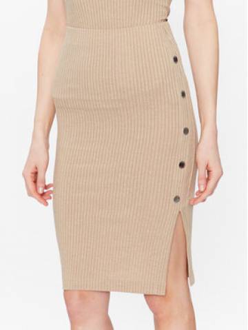 Guess Спідниця-олівець Edna W3GD99 KBPF0 Бежевий Slim Fit Guess Спідниця-олівець Edna W3GD99 KBPF0 Бежевий Slim Fit