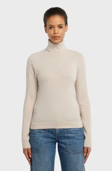 Женский бежевый шерстяной гольф Core Бежевый L G-Star RAW D27713,B692