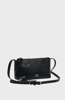 Женская черная кожаная сумка Черный ONESIZE Bimba Y Lola 262BBA861.10000