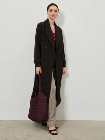 Обємна сумка-шопер - червоне дерево Обємна сумка-шопер - червоне дерево