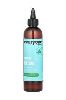 Эффективный ополаскиватель everyone Power Rinse для всех типов волос, с перечной мятой и чайным деревом, 237 мл