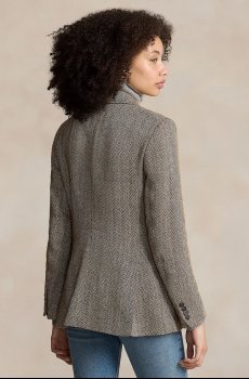 Пиджак с примесью шерсти Polo Ralph Lauren