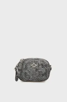 Женская серая сумка с узором Серый ONESIZE Replay FW3850.000.A0900R