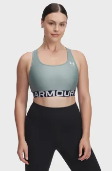 Женский мятный топ UA HG Authentics Mid Branded Ментоловый XS Under Armour 1383544-348
