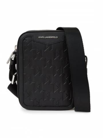 KARL LAGERFELD Плоска сумка 240M3067 Чорний KARL LAGERFELD Плоска сумка 240M3067 Чорний