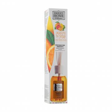 Аромадиффузор Sweet Home Collection Sicily Citrus Fruits Diffuser Сицилийские цитрусовые, 100 мл Аромадиффузор Sweet Home Collection Sicily Citrus Fruits Diffuser Сицилийские цитрусовые, 100 мл