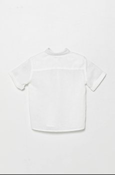 Детская льняная рубашка United Colors of Benetton