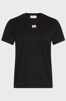 Женская черная футболка CCLASSIC Черный XL Calvin Klein Jeans LV047F227G