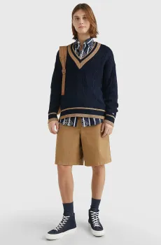 Мужские бежевые шорты BERMUDA GABARDINE GMD Бежевый 32 Tommy Hilfiger MW0MW31237
