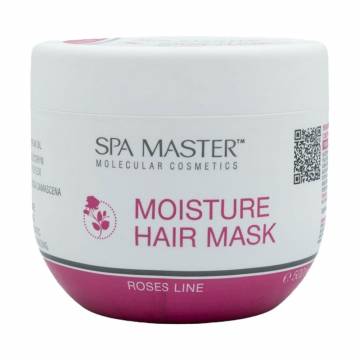 Увлажняющая маска для волос Spa Master Rose Line Moisture Hair Mask с экстрактом болгарской розы, 500 мл Увлажняющая маска для волос Spa Master Rose Line Moisture Hair Mask с экстрактом болгарской розы, 500 мл
