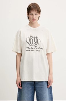 Хлопковая футболка Aries Faded Nirvana Muscle Vest