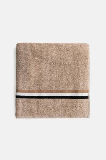 Хлопковое полотенце BOSS BLINEA Beige 70 x 140 cm