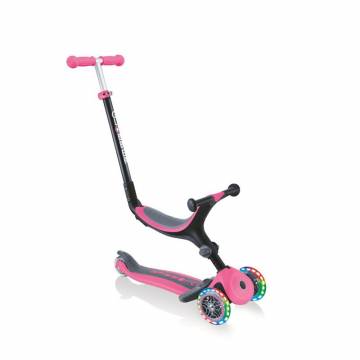Самокат Globber Go up foldable plus рожевий (643-110) Самокат Globber Go up foldable plus рожевий (643-110)