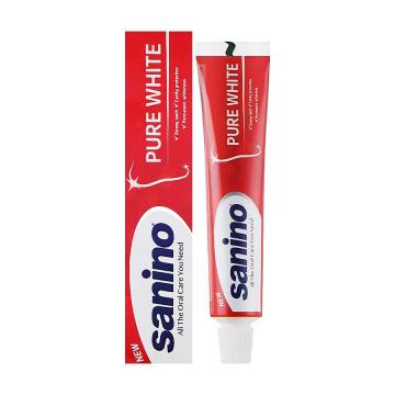 Зубная паста Sanino Pure White Отбеливающая, 50 мл Зубная паста Sanino Pure White Отбеливающая, 50 мл