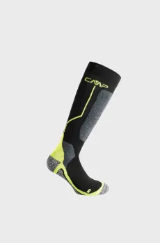 Детские черные носки SKI SOCK WOOL Черный 28-30 CMP 3I49374-U901