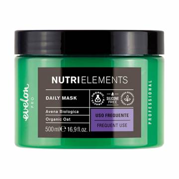 Маска для волос Evelon Pro Nutri Elements Daily Mask Органический овёс, для ежедневного использования, 500 мл Маска для волос Evelon Pro Nutri Elements Daily Mask Органический овёс, для ежедневного использования, 500 мл