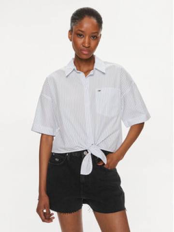 Tommy Jeans Сорочка DW0DW17809 Блакитний Relaxed Fit Tommy Jeans Сорочка DW0DW17809 Блакитний Relaxed Fit