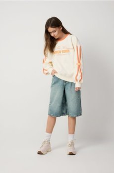 Reserved - Джинсові шорти-бермуди - синій - 272HN-05J