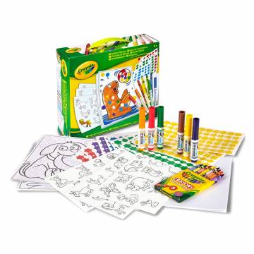 Набір картинок з наклейками Crayola (04-6801) Набір картинок з наклейками Crayola (04-6801)