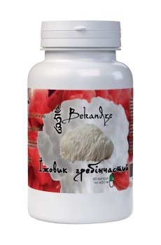 Ежовик гребенчатый Bekandze, 500 мг, 60 капсул