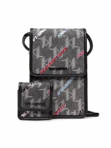 KARL LAGERFELD Чохол для телефону 225W3219 Сірий KARL LAGERFELD Чохол для телефону 225W3219 Сірий