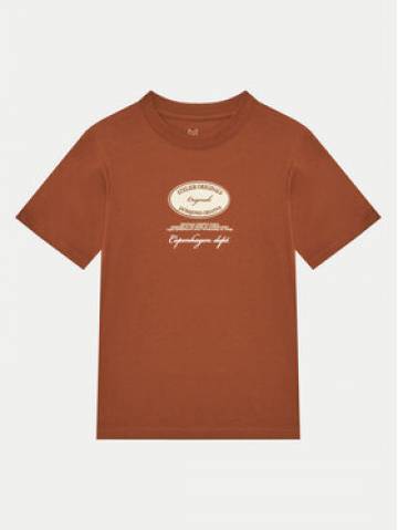 Jack&Jones Junior Футболка 12274895 Коричневий Relaxed Fit Jack&Jones Junior Футболка 12274895 Коричневий Relaxed Fit