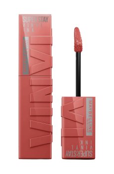 Стойкая жидкая помада для губ Maybelline New York SuperStay Vinyl Ink Liquid Lipstick, 100 Charmed, 4.2 мл