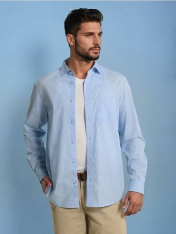 Сорочка regular fit - блакитний Сорочка regular fit - блакитний