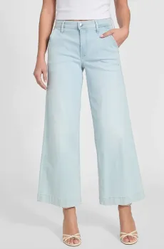 Женские голубые джинсы Голубой 28 Guess W5GA1L.D5NB4;NGLH