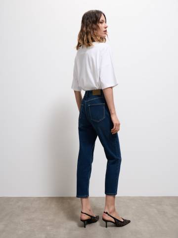 Mohito - Джинси мом slim - сталевий синій - 625GB-95J Mohito - Джинси мом slim - сталевий синій - 625GB-95J