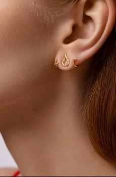 Сережки Lilou Flame of Love