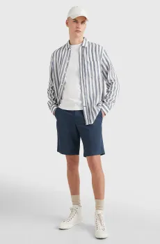 Мужские темно-синие шорты HARLEM PRINTED STRUCTURE Синий 38 Tommy Hilfiger MW0MW31232