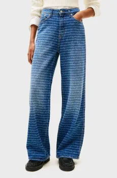 Женские синие джинсы с узором CLAIRE HR WD Синий 28-32 Tommy Jeans DW0DW20454