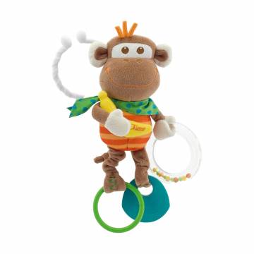 Уценка! Игрушка-погремушка Chicco Обезьяна, с рождения (00907.00) Уценка! Игрушка-погремушка Chicco Обезьяна, с рождения (00907.00)