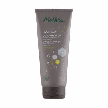Мужской гель-шампунь для душа 2 в 1 Melvita Homme Energy Shower Gel Body And Hair, 200 мл Мужской гель-шампунь для душа 2 в 1 Melvita Homme Energy Shower Gel Body And Hair, 200 мл