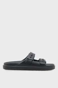 Мужские черные слайдеры LIGHT Черный 41 Tommy Hilfiger FM0FM05757