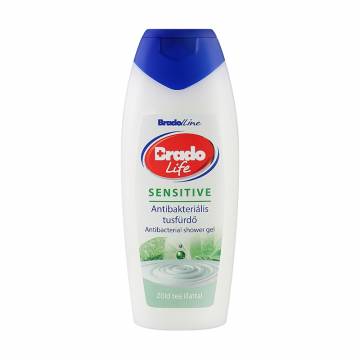 Гель для душа Bradoline Brado Life Sensitive Antibacterial Shower Gel, 400 мл Гель для душа Bradoline Brado Life Sensitive Antibacterial Shower Gel, 400 мл