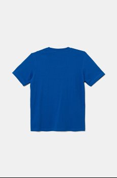 Детская хлопковая футболка adidas Performance ITALY