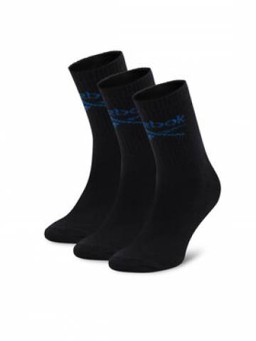 Reebok Набір з 3 пар низьких шкарпеток unisex R0258-SS24 (3-pack) Чорний Reebok Набір з 3 пар низьких шкарпеток unisex R0258-SS24 (3-pack) Чорний