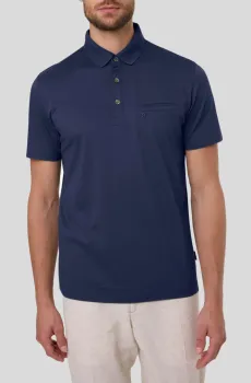 Мужское темно-синее поло Синий 3XL Pierre Cardin PC.-C5 21514.2122