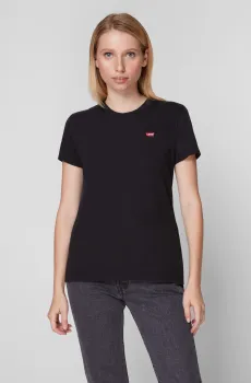 Женская черная футболка Черный L Levi’s® 39185;0008