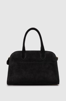 Черная замшевая сумка