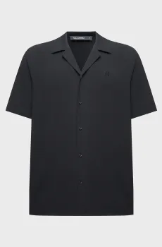 Мужская черная рубашка Черный 3XL Karl Lagerfeld 562034.605942;990