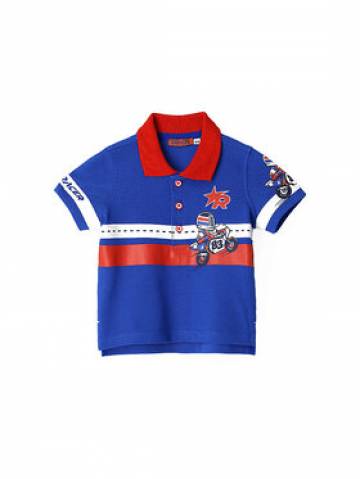 Original Marines Поло DDP0248NM Голубий Regular Fit Original Marines Поло DDP0248NM Голубий Regular Fit