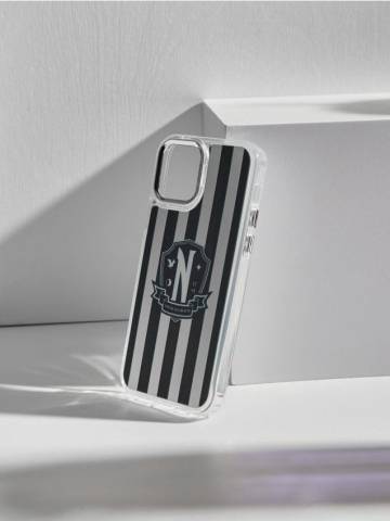 Чохол для iPhone 11/XR Wednesday - чорний Чохол для iPhone 11/XR Wednesday - чорний