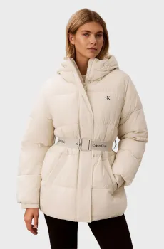 Женская белая куртка MIDWEIGHT Белый XL Calvin Klein LV047D507G