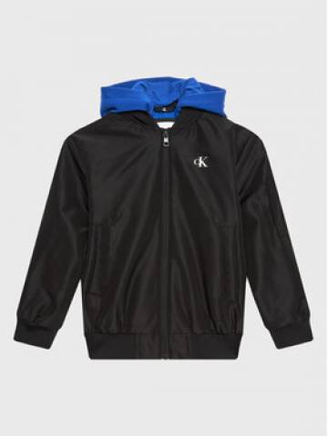 Calvin Klein Jeans Куртка бомбер IB0IB01489 Чорний Regular Fit Calvin Klein Jeans Куртка бомбер IB0IB01489 Чорний Regular Fit