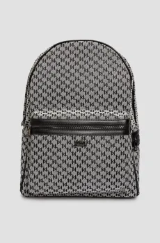 Мужской серый рюкзак с узором Серый ONESIZE Karl Lagerfeld 534115.805908;990