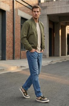 Бомбер - світло-зелений